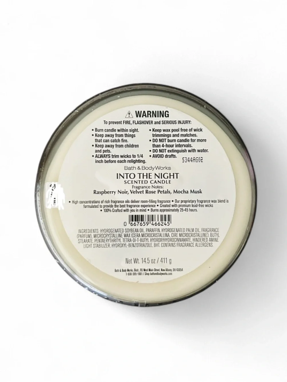🆕✨ Into The Night Bath & Body Works 3  Wick Premium Candle 14.5 Oz NWT